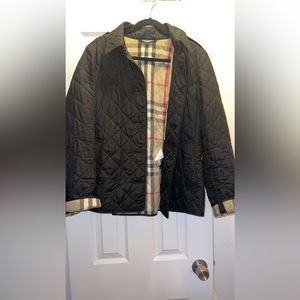Burberry quilted jacket XL Women